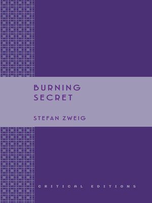 cover image of Burning Secret